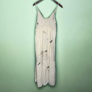 Light Cream Sleeveless Slip Dress